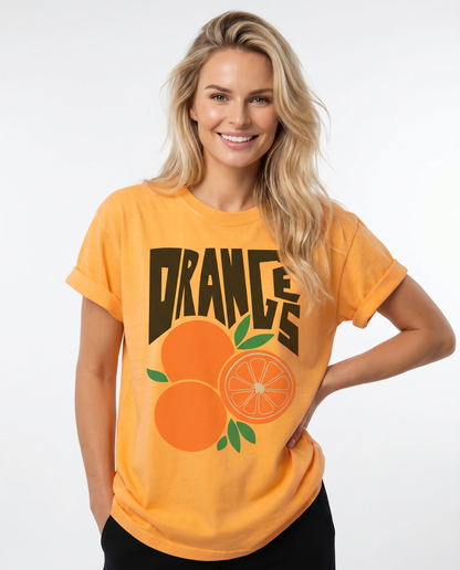 Oranges -  Comfort Colors Relaxed Fit Premium T Shirt