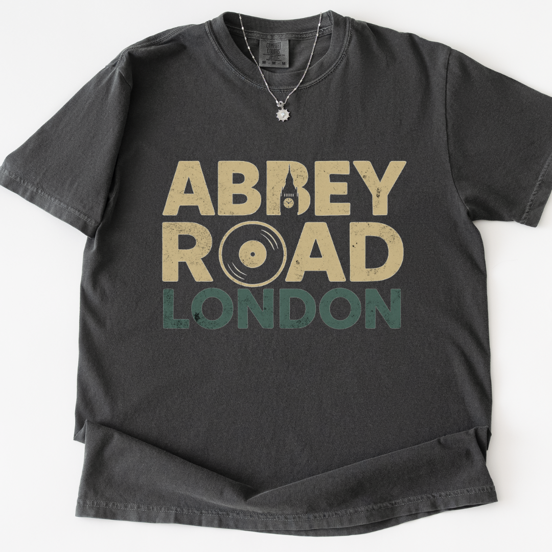 Abbey Road London - Comfort Colors Relaxed Fit Premium T Shirt
