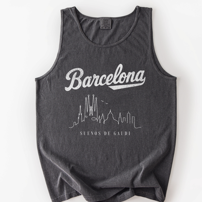 Barcelona - Comfort Colors Premium Tank Top