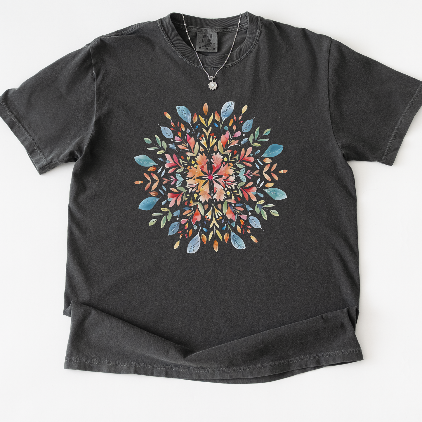 Plant Mandala - Comfort Colors Relaxed Fit Premium T Shirt