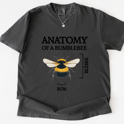 Anatomy Of A Bumblebee -  Relaxed Fit Vintage Wash T Shirt