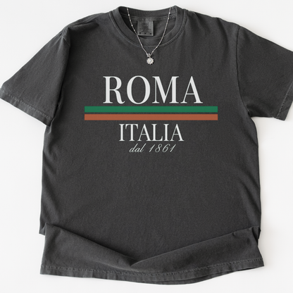 Roma Italia - Comfort Colors Relaxed Fit Premium T Shirt