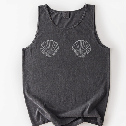 She Shells - Comfort Colors Premium Tank Top