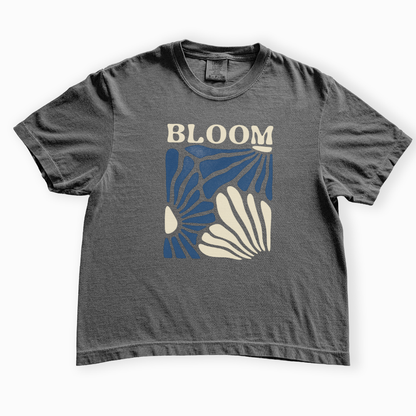 Bloom - Comfort Colors Boxy Cropped Tee