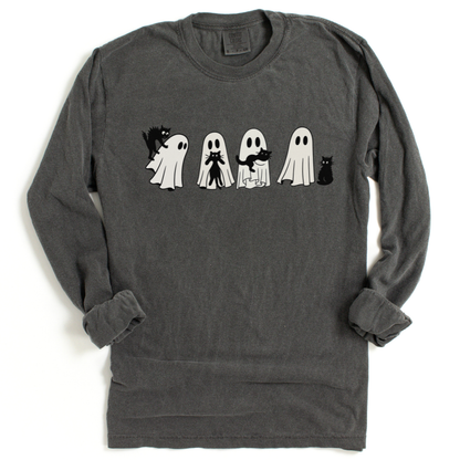 Scaredy Cats - Comfort Colors Premium Long Sleeve T Shirt