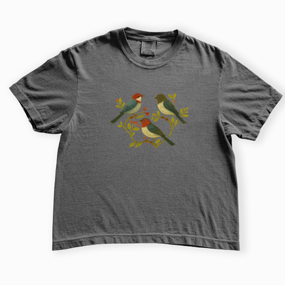Garden Chorus - Comfort Colors Boxy Cropped Tee