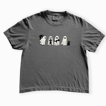 Scaredy Cats - Comfort Colors Boxy Cropped Tee
