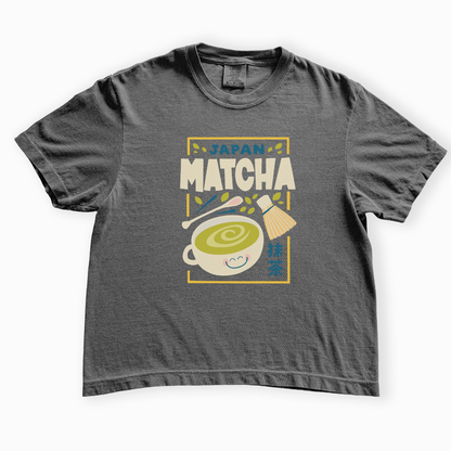 Matcha - Comfort Colors Boxy Cropped Tee