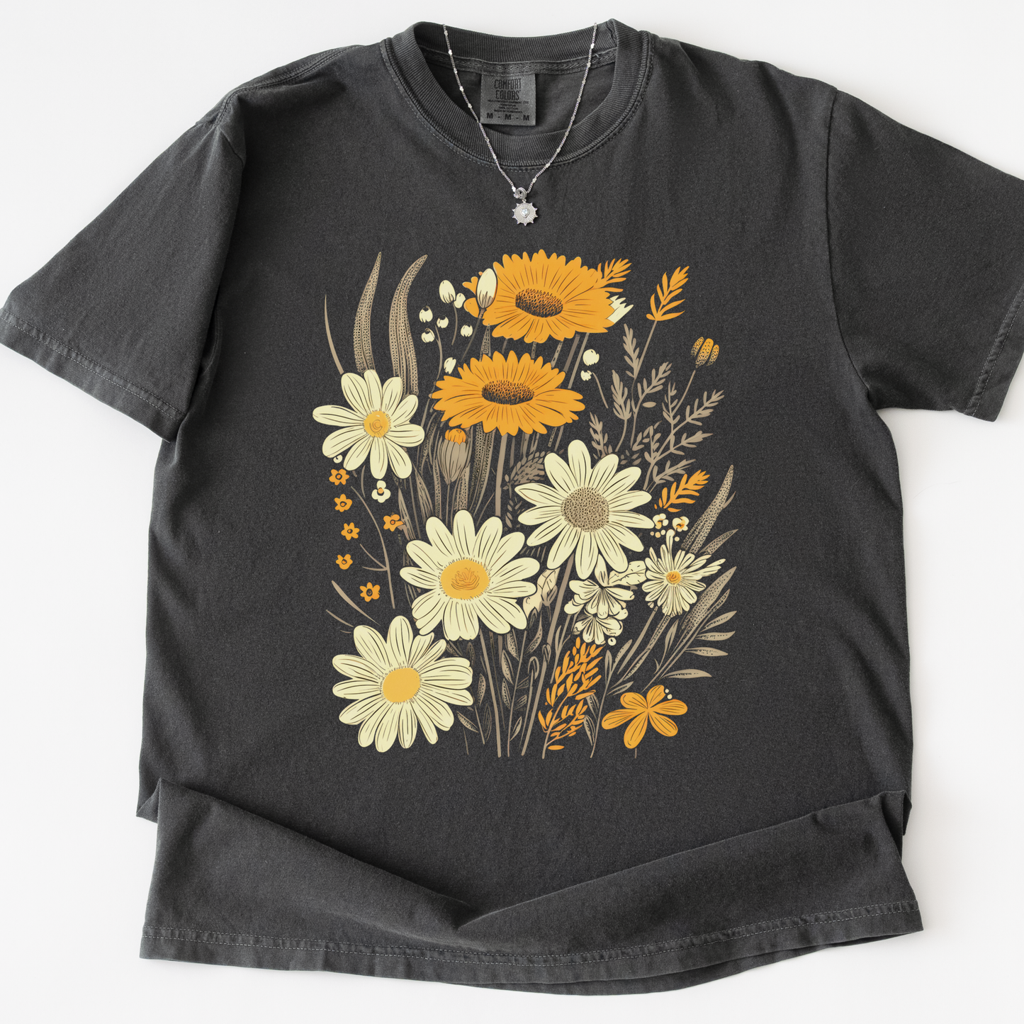 Painted Wildflowers -  Comfort Colors Relaxed Fit Premium T Shirt