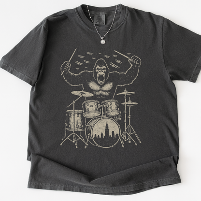 King Kong's Drum Solo - Comfort Colors Relaxed Fit Premium T Shirt