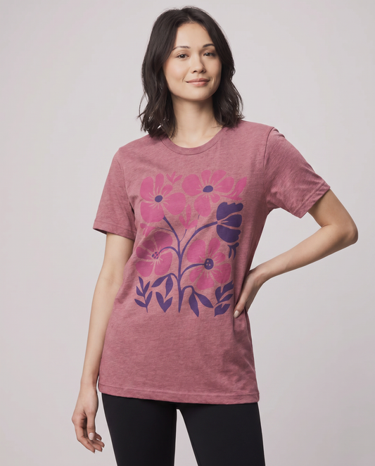 Petal Eclipse - Bella Canvas Super Soft Standard Fit T Shirt