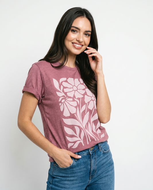 Petal And Thread- Bella Canvas Super Soft Standard Fit T Shirt
