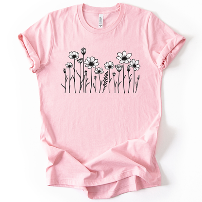 Daisy Chain - Bella Canvas Super Soft Straight Cut T shirt