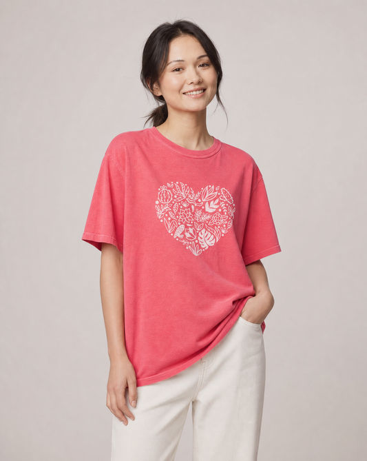 Plant Heart -  Comfort Colors Relaxed Fit Premium T Shirt