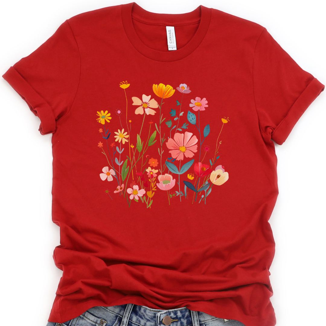 Wilderness Of Color - Bella Canvas Super Soft Fitted T Shirt