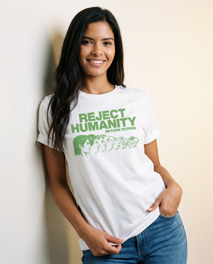 Reject Humanity - Bella Canvas Super Soft Straight Cut T shirt