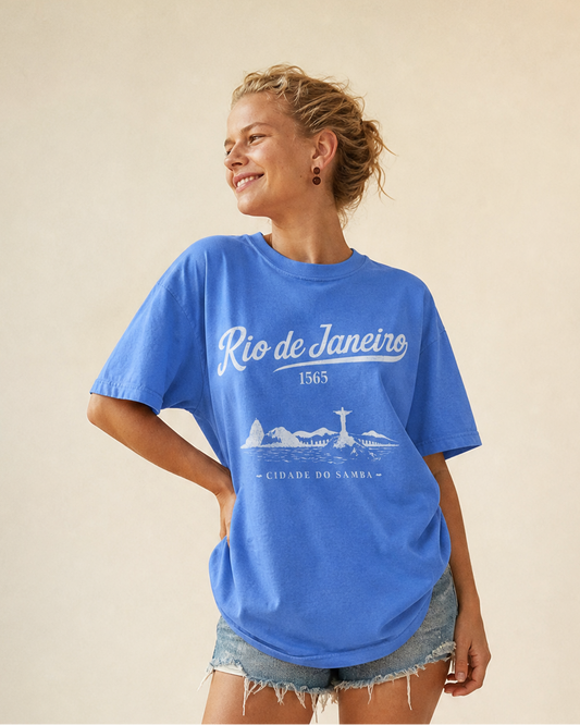 Rio de Janeiro -  Comfort Colors Relaxed Fit Premium T Shirt