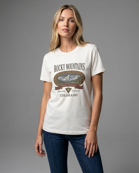 Rocky Mountains - Bella Canvas Super Soft Standard Fit T Shirt