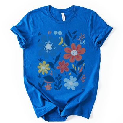 Floral Riot - Bella Canvas Super Soft T Shirt