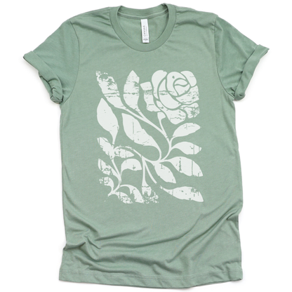 Twisted Vintage Rose  - Bella Canvas Super Soft T Shirt