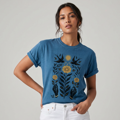 Sanctum Botanica -  Comfort Colors Relaxed Fit Premium T Shirt