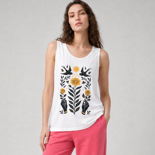 Sanctum Botanica - Comfort Colors Premium Tank Top