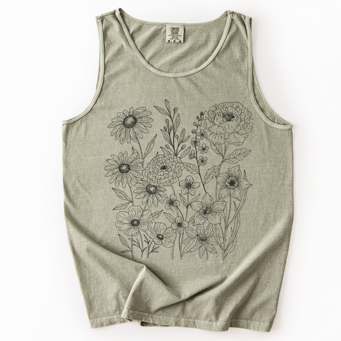 Petal Cartography - Comfort Colors Premium Tank Top