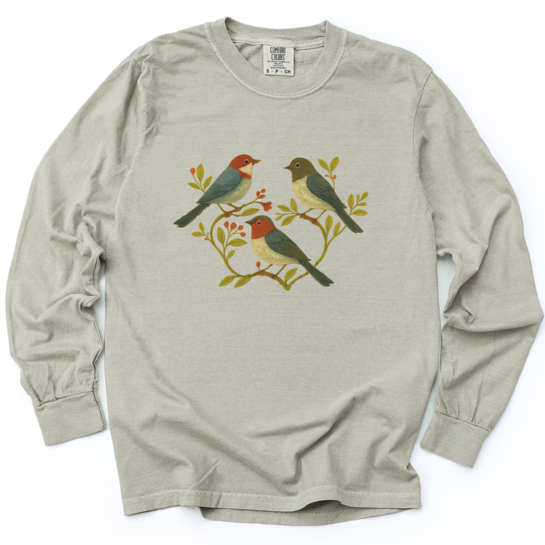 Garden Chorus - Comfort Colors Premium Long Sleeve T Shirt