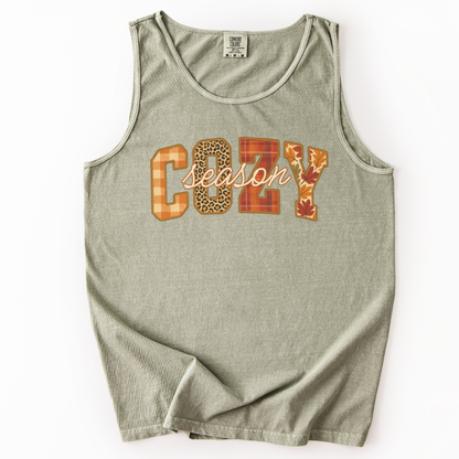 Cozy Season - Comfort Colors Premium Tank Top