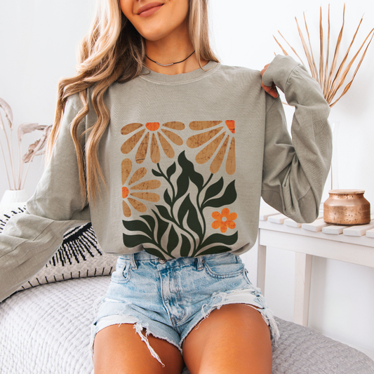 Wildlight Flora - Comfort Colors Premium Long Sleeve T Shirt