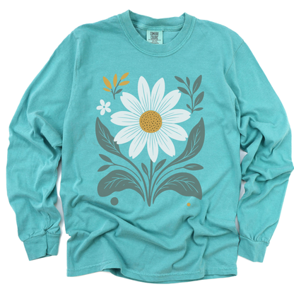 Daisy Days - Comfort Colors Long Sleeve Premium T Shirt