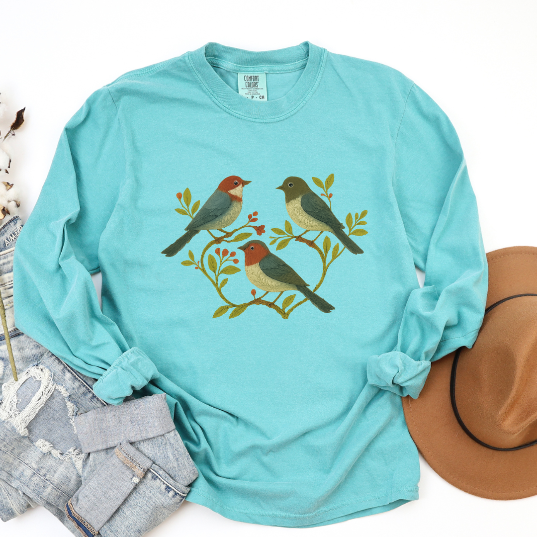 Garden Chorus - Comfort Colors Premium Long Sleeve T Shirt