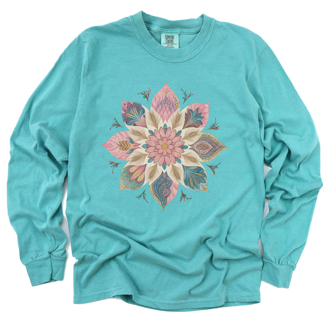 Serenity - Comfort Colors Premium Long Sleeve T Shirt