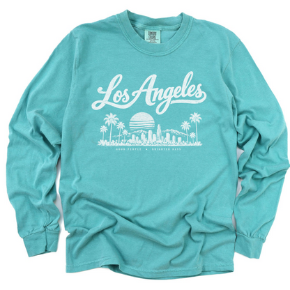 Los Angeles - Comfort Colors Long Sleeve Premium T Shirt