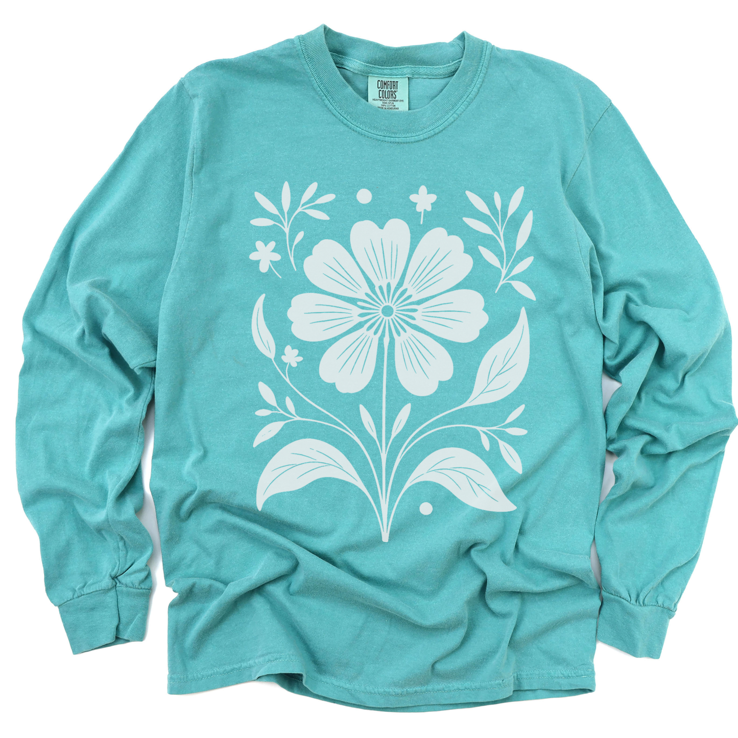 Petalis Blanco - Comfort Colors Long Sleeve Premium T Shirt