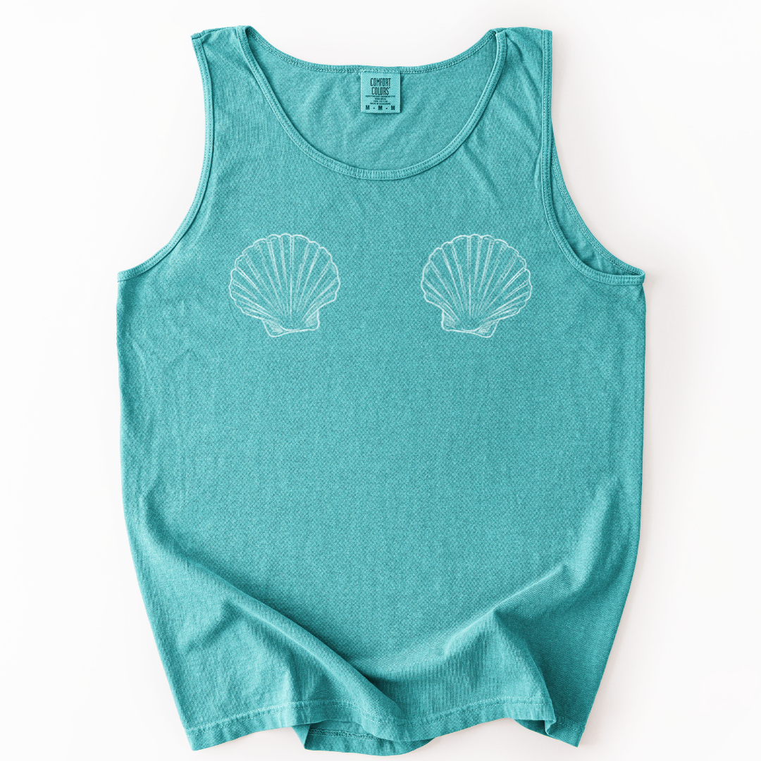 She Shells - Comfort Colors Premium Tank Top