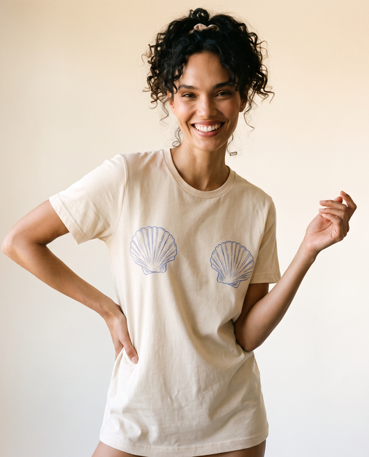 She Shells - Bella Canvas Super Soft Straight Cut T shirt