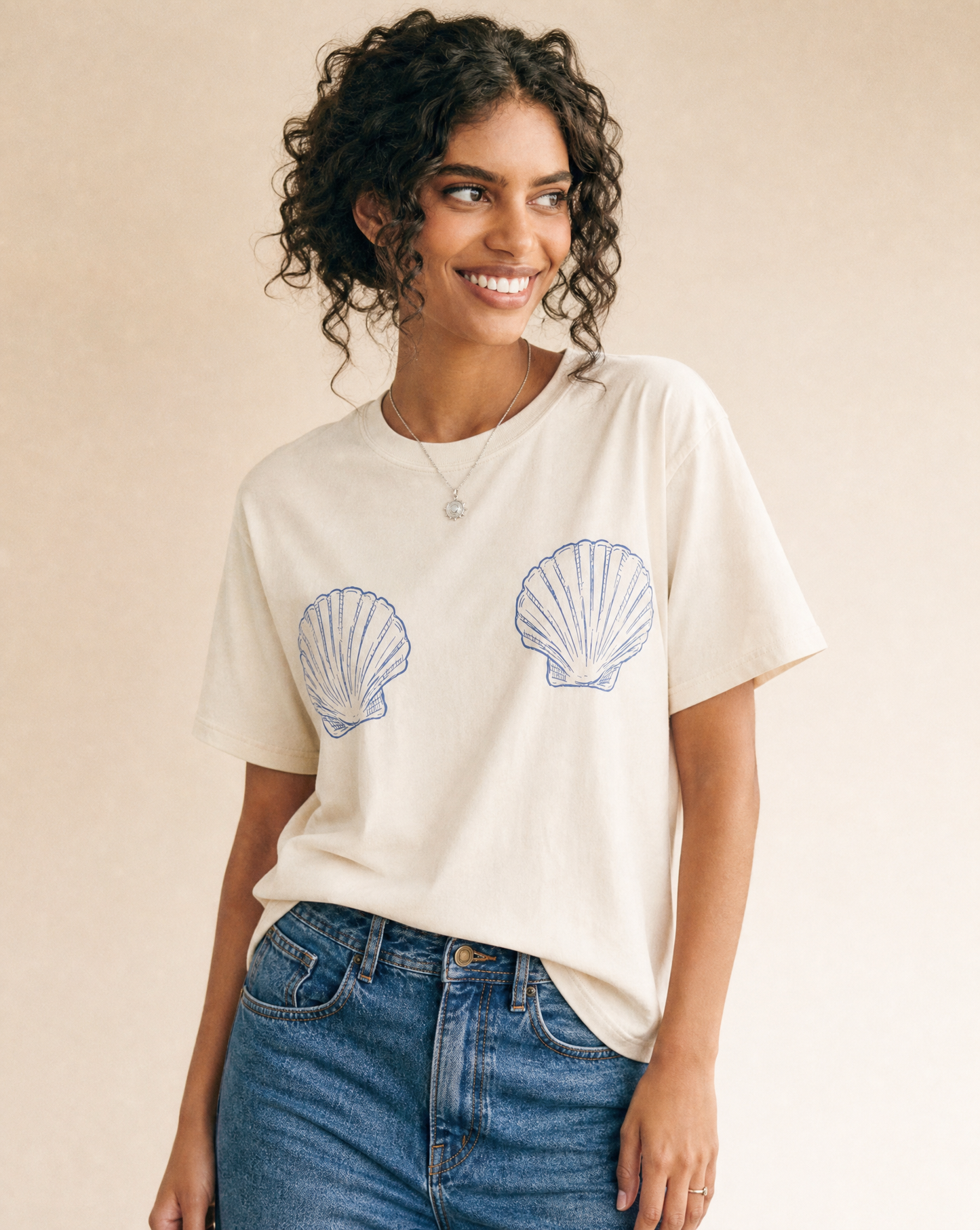 She Shells -  Comfort Colors Relaxed Fit Premium T Shirt