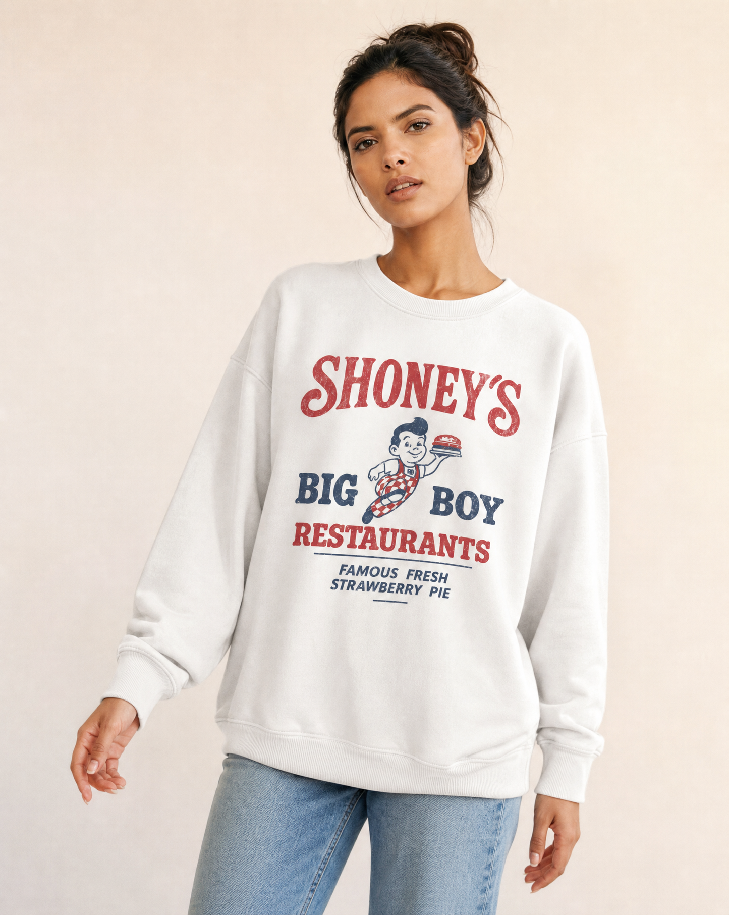 Shoney's Big Boy Restaurants - Comfort Colors Premium Heavyweight Sweatshirt
