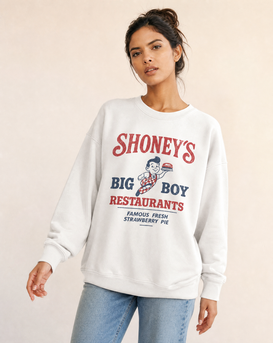 Shoney's Big Boy Restaurants - Comfort Colors Premium Heavyweight Sweatshirt