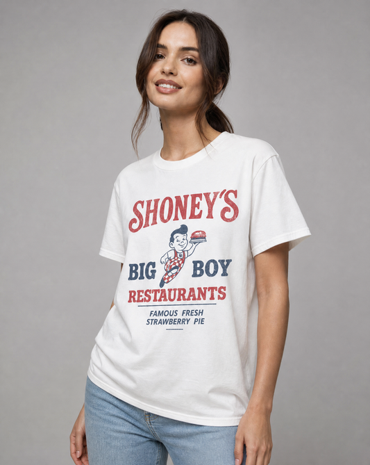 Shoney's Big Boy Restaurants -  Relaxed Fit Vintage Wash T Shirt