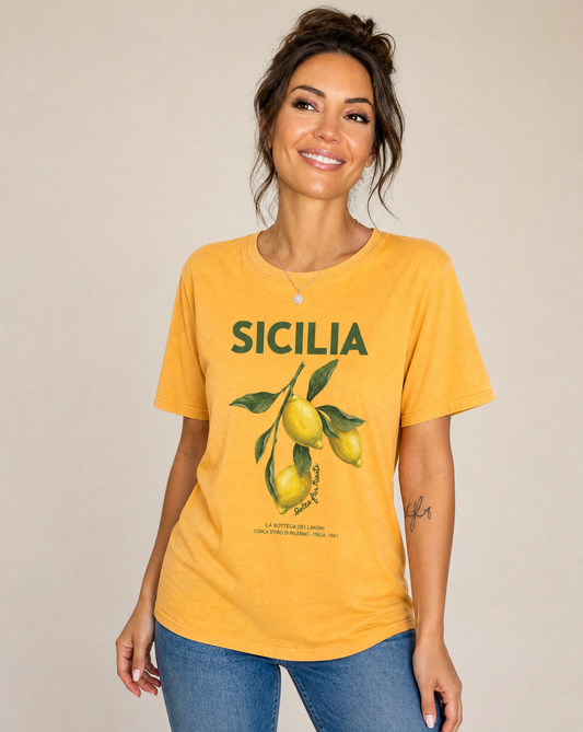 Sicilia -  Comfort Colors Relaxed Fit Premium T Shirt
