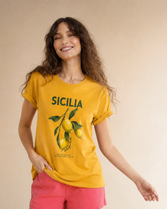 Sicilia - Bella Canvas Super Soft Straight Cut T shirt
