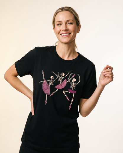 Skeleton Patch - Bella Canvas Super Soft Straight Cut T shirt