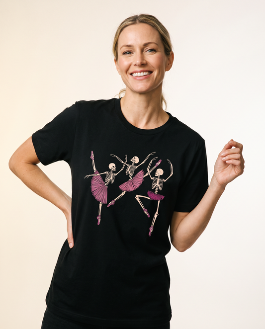 Skeleton Patch - Bella Canvas Super Soft Straight Cut T shirt