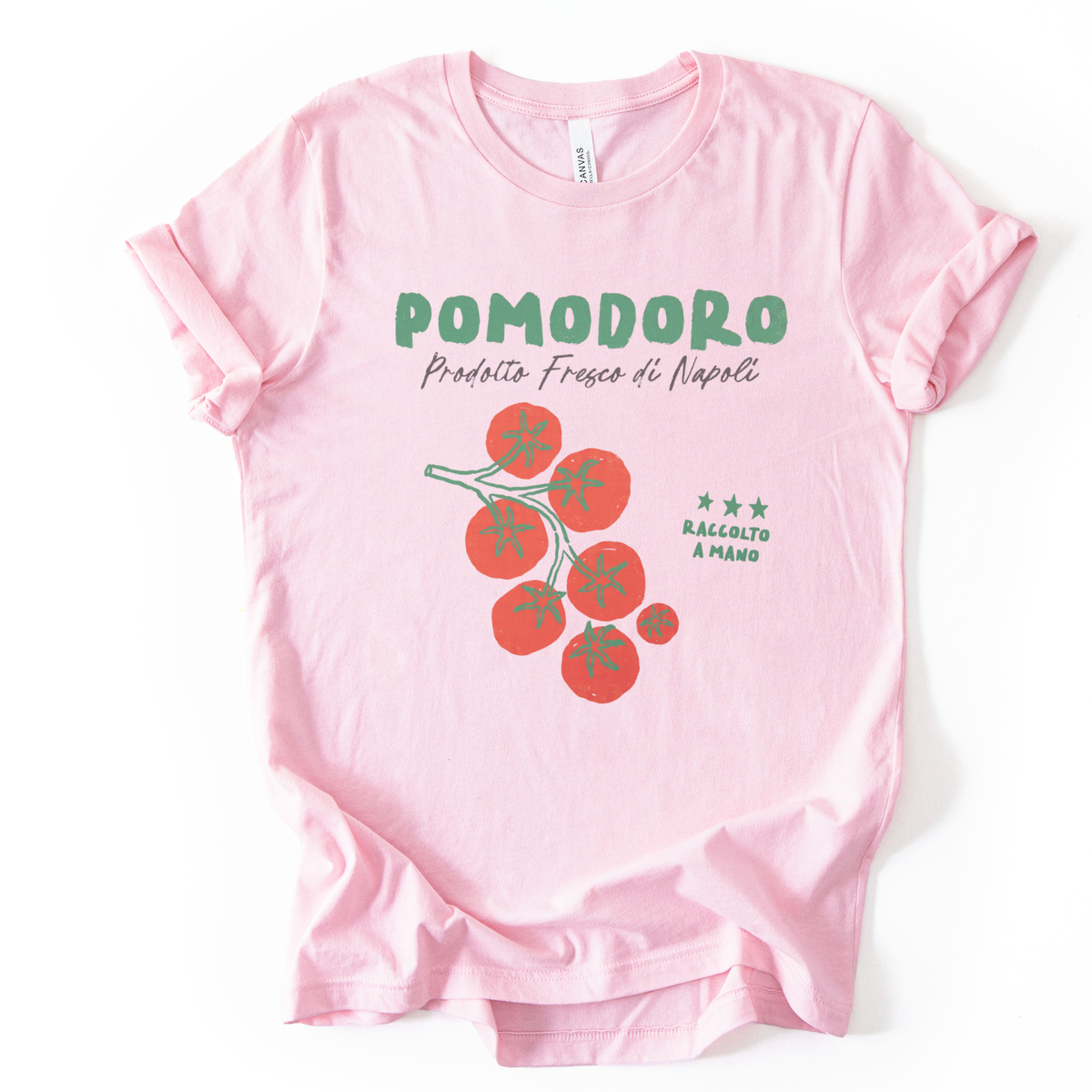 Pomodoro - Bella Canvas Super Soft Straight Cut T Shirt