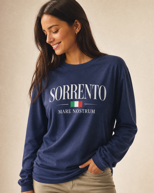 Sorrento  - Comfort Colors Long Sleeve Premium T Shirt