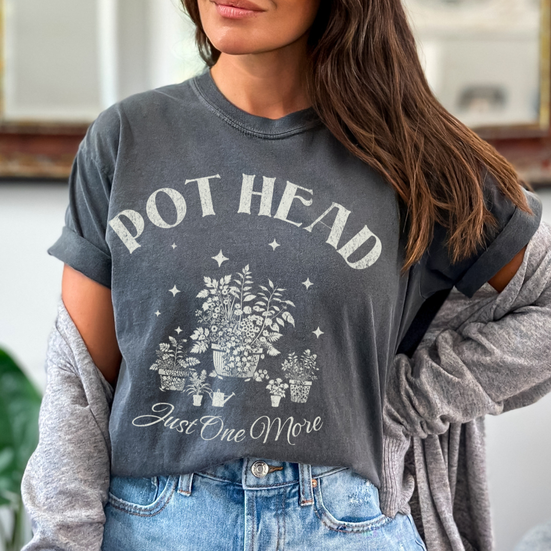 Pot Head - Comfort Colors Relaxed Fit Premium T Shirt