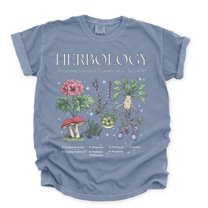 Herbology , Hogwarts School Of Witchcraft & Wizardry - Comfort Colors Relaxed Fit