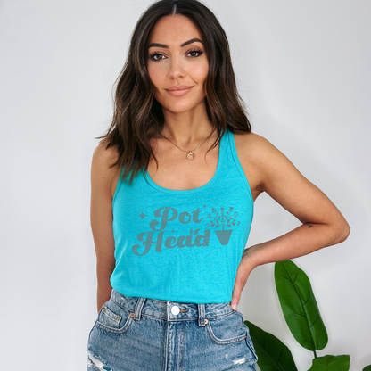 Pot Head - Racerback Tank